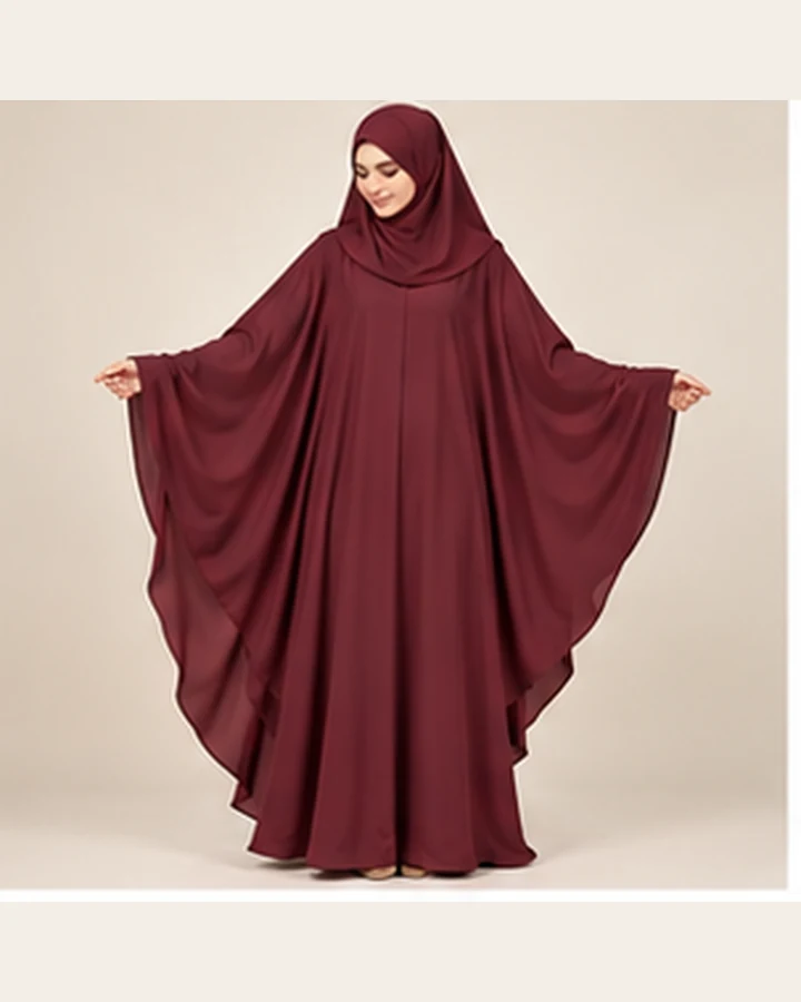 Saudi Butterfly Abaya – Black 005