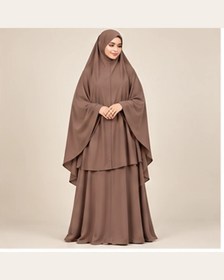 Turkish Belted Abaya – Black 006
