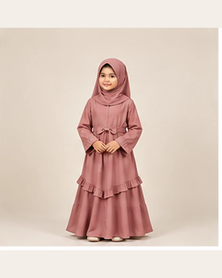 Prayer Khimar Set – Maroon 058